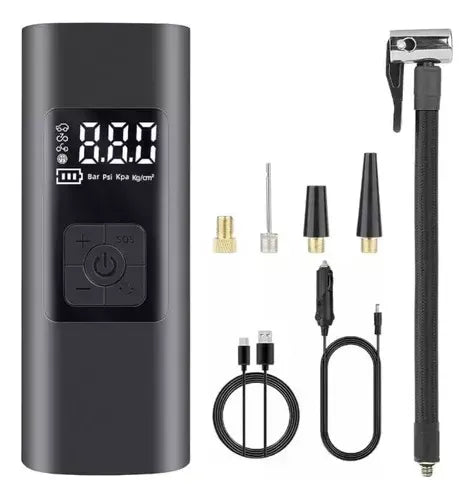 COMPRESOR INFLADOR DE AIRE RECARGABLE