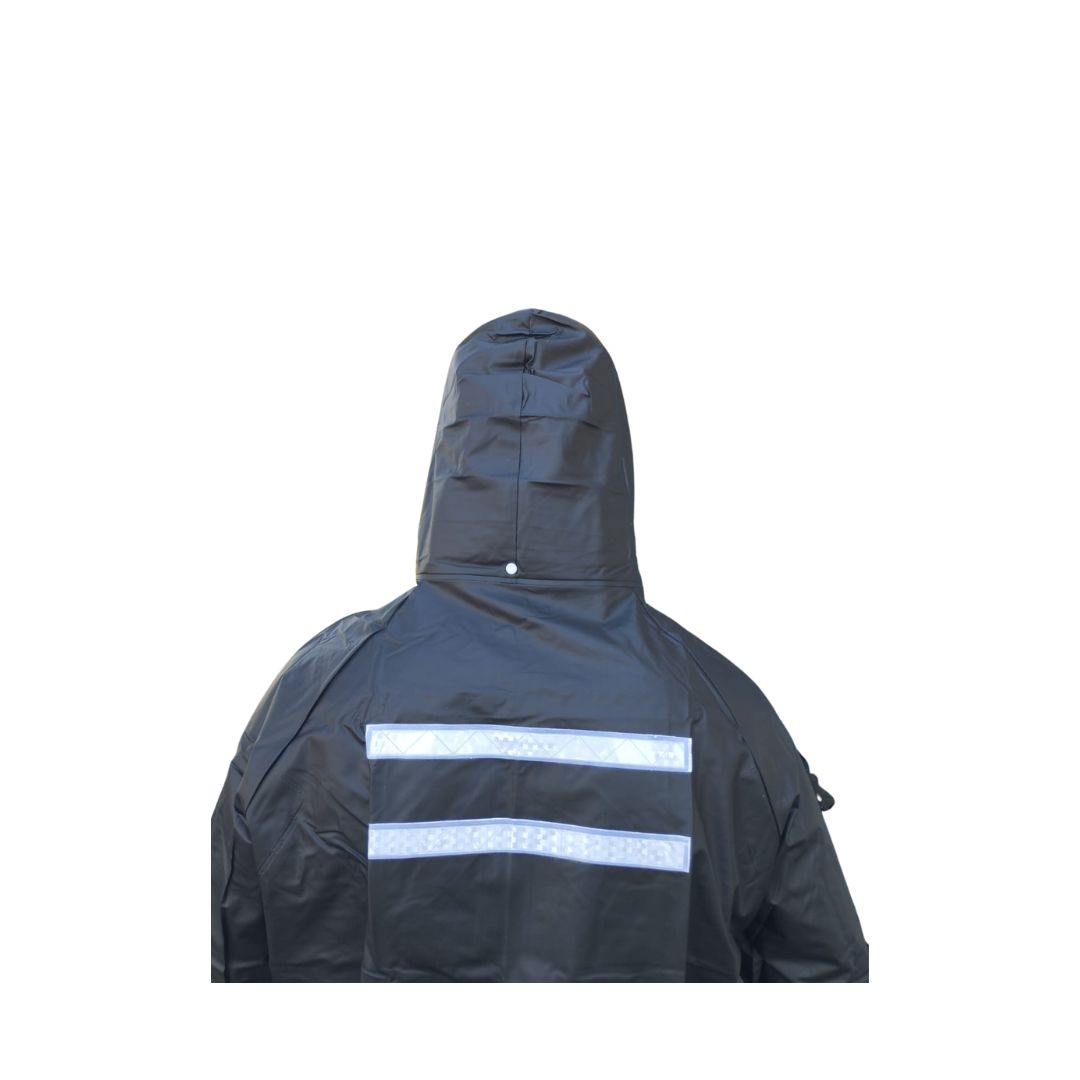 Impermeable PVC reflectivo capota