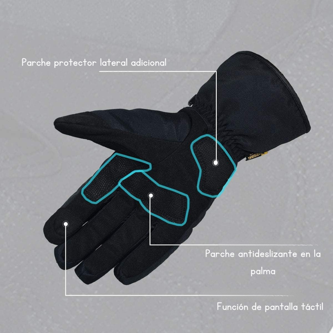 Guantes Motociclista Impermeable Térmico