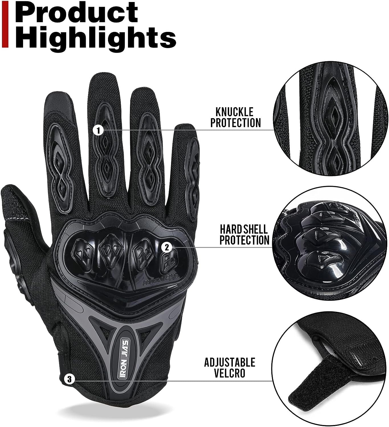 Guantes motocross unisex Suomy cortos