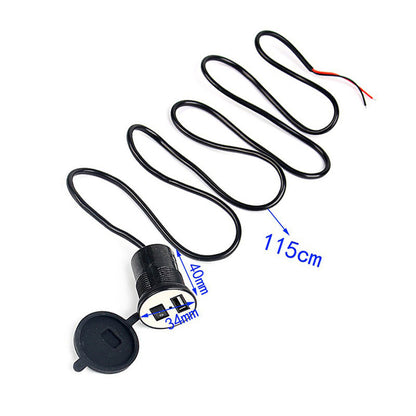 Cargador Usb Moto Impermeable