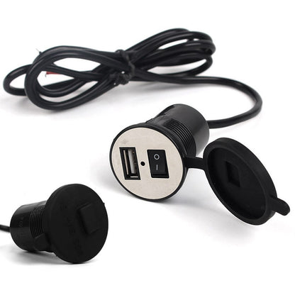 Cargador Usb Moto Impermeable