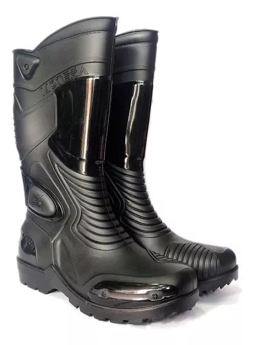 Botas de Motociclista Impermeables PVC
