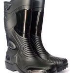 Botas de Motociclista Impermeables PVC