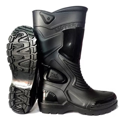Botas de Motociclista Impermeables PVC