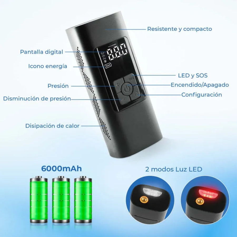 Compresor De Aire Portátil *CARO* CAJA N