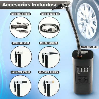 Compresor De Aire Portátil *CARO* CAJA N