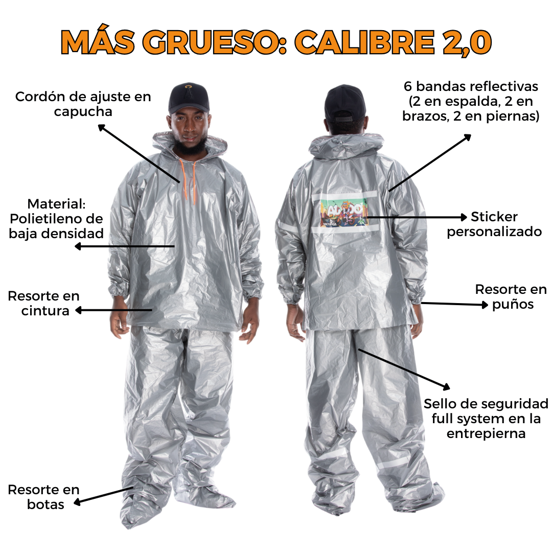 IMPERMEABLE METALIZADO VIRACER 26