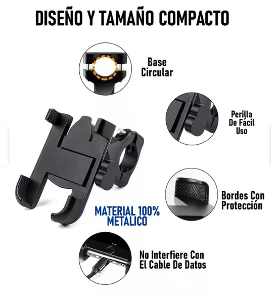 Holder Soporte Para Celular Metálico