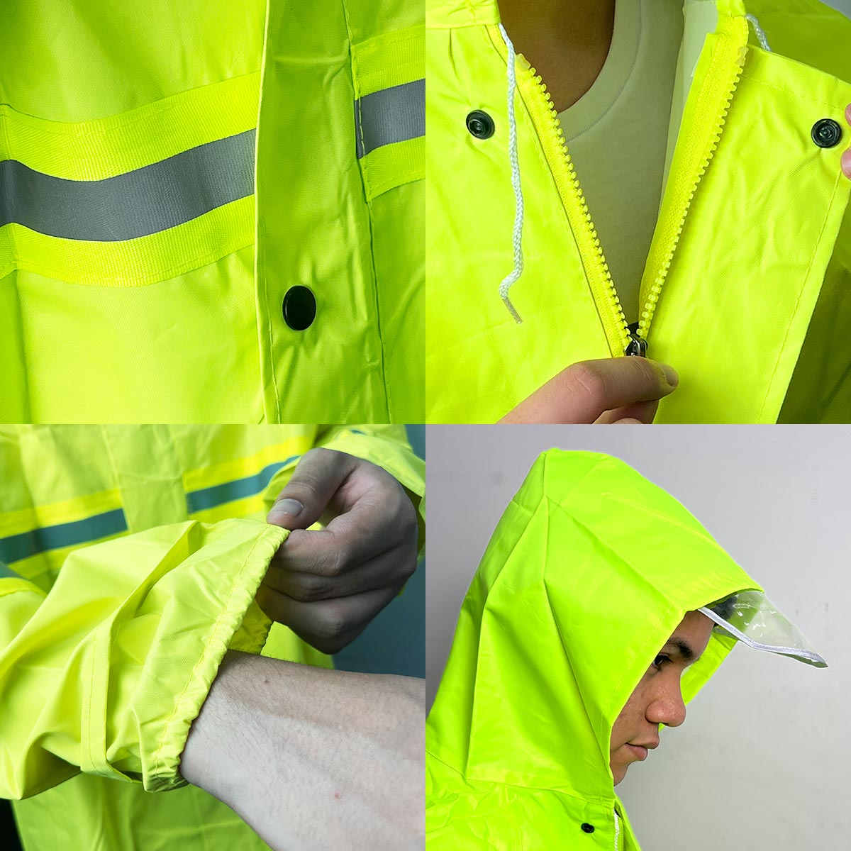 Chaqueta Impermeable Reflectiva CI002
