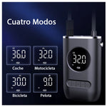 Compresor Inflador Llantas Recargable