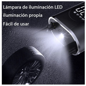 Compresor Inflador Llantas Recargable