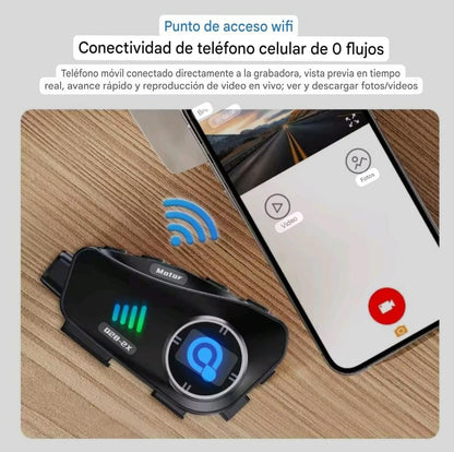 INTERCOMUNICADOR CON CAMARA Q28 - 2 X Intercomunicador Moto (envío gratis) contraentrega