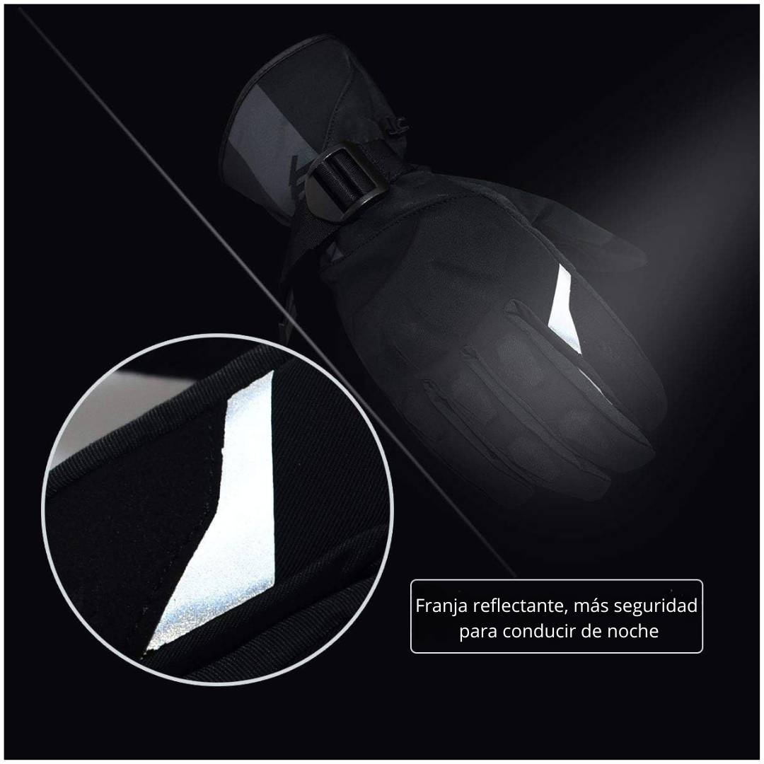 Guantes Motociclista Impermeable Térmico