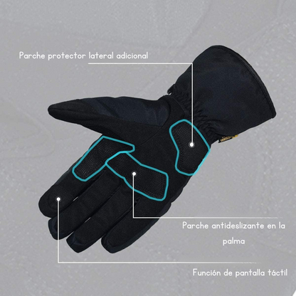 Guantes Motociclista Impermeable Térmico
