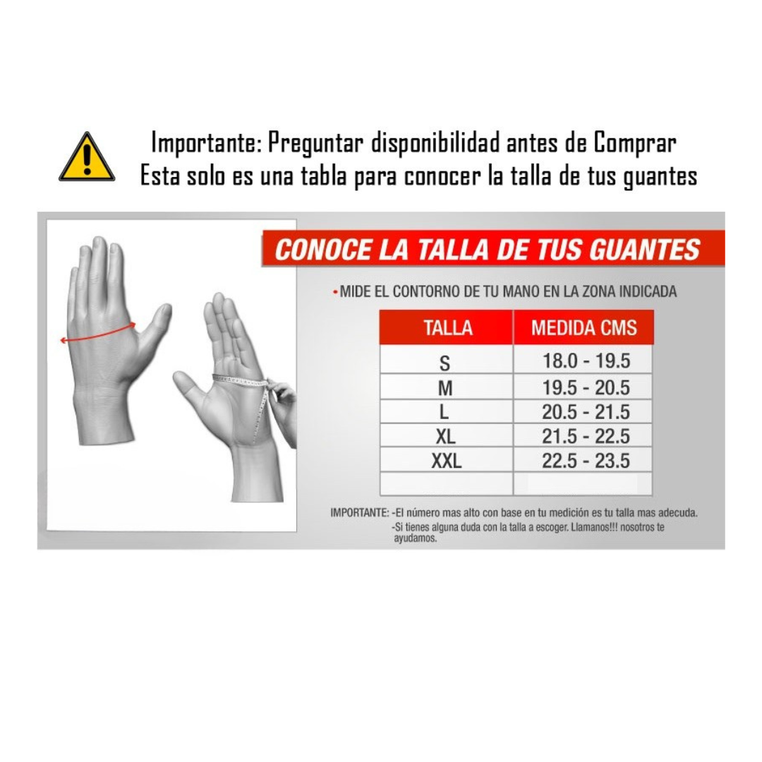 Guantes Motociclista Impermeable Térmico