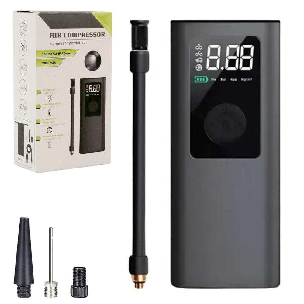 Inflador De Llantas Compresor Portatil