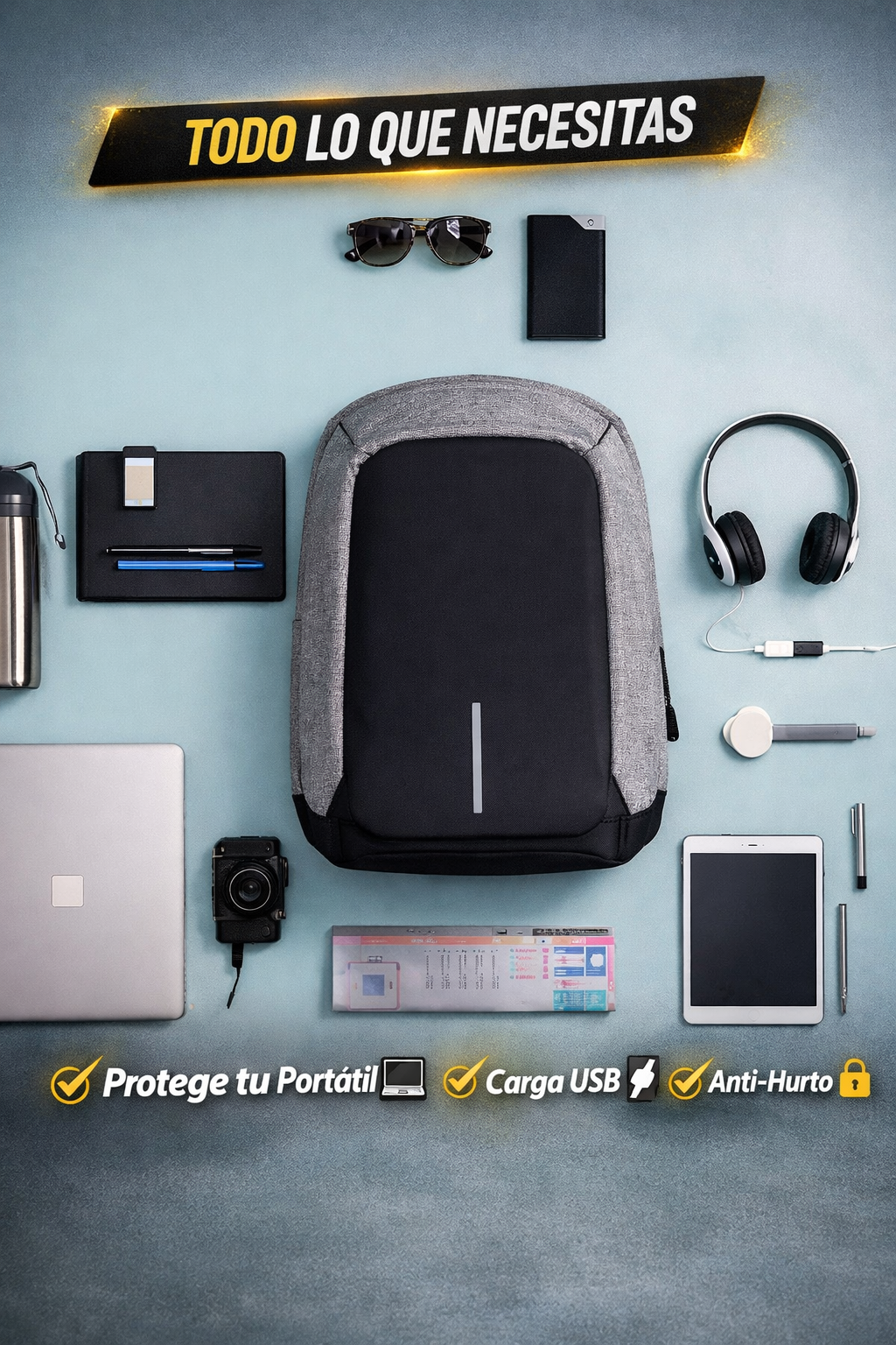La Mochila Antirrobo y Resistente al Agua: Seguridad, Estilo y Tecnología