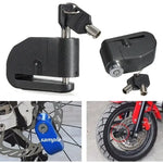 candado pequeño alarma disco moto