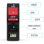 CARGADOR UNIVERSAL PARA MOTO USB