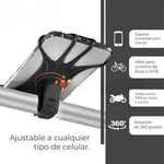 PORTACELULAR PARA MOTO O BICI EN GOMA