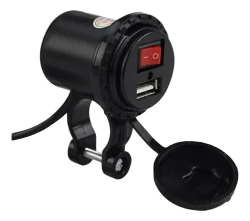 Cargador Cel Para Moto Impermeable Usb