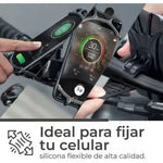 PORTACELULAR PARA MOTO O BICI EN GOMA