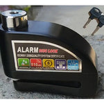 CANDADO DISCO LLAVE MOTO ALARMA