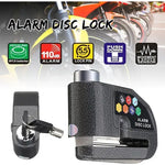candado pequeño alarma disco moto