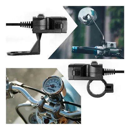 CARGADOR DE MANILLAR DE MOTOCICLETA USB