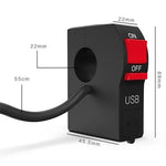 CARGADOR UNIVERSAL PARA MOTO USB