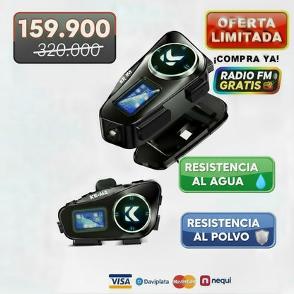Intercomunicador KR-M4 Intercomunicador Moto (envío gratis) contraentrega